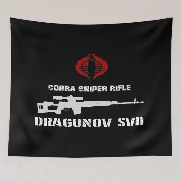 Item preview, Logotipo de francotirador Gi Joe Cobra Dragunov designed and sold by AJ Liber.