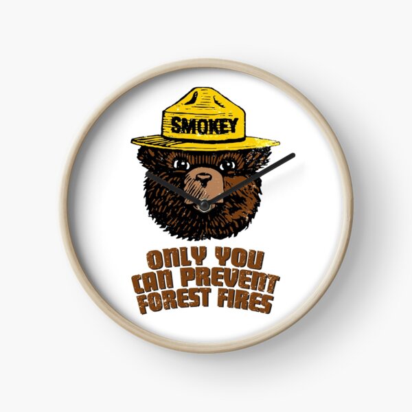 Smokey The Bear Clock