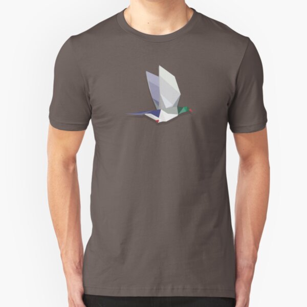 Flying Kererū Slim Fit T-Shirt