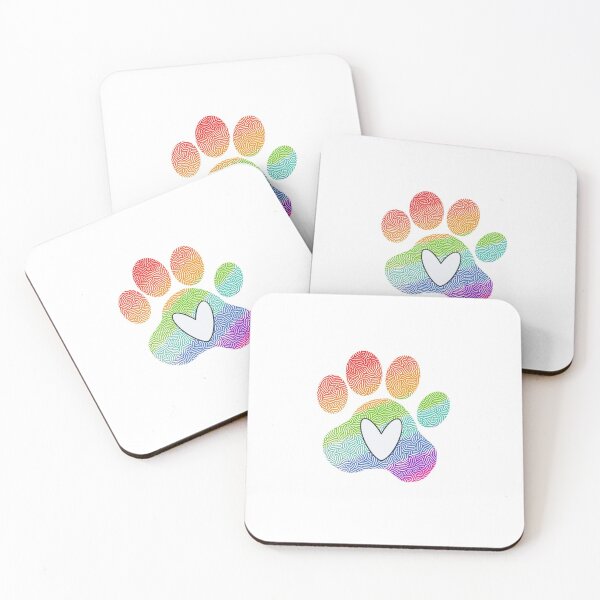 Item preview, Rainbow Paw Print designed and sold by mdrose413.