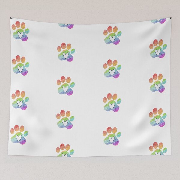 Item preview, Rainbow Paw Print designed and sold by mdrose413.