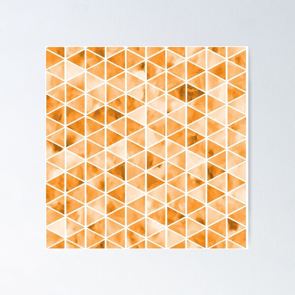 Item preview, Colorful Linear Geometric Watercolor Design Pattern designed and sold by digitalvintage.