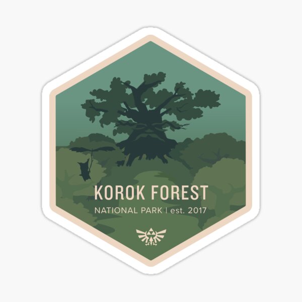 Korok Forest National Park Sticker