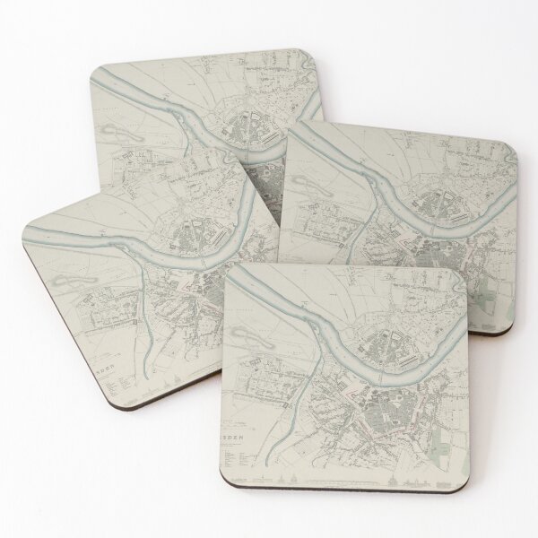Item preview, Vintage Map of Dresden Germany (1833) designed and sold by BravuraMedia.