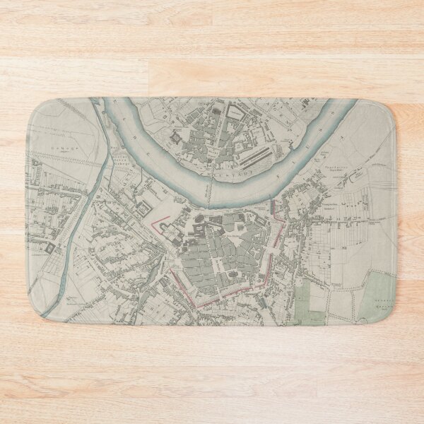 Item preview, Vintage Map of Dresden Germany (1833) designed and sold by BravuraMedia.
