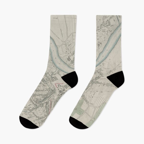 Item preview, Vintage Map of Dresden Germany (1833) designed and sold by BravuraMedia.