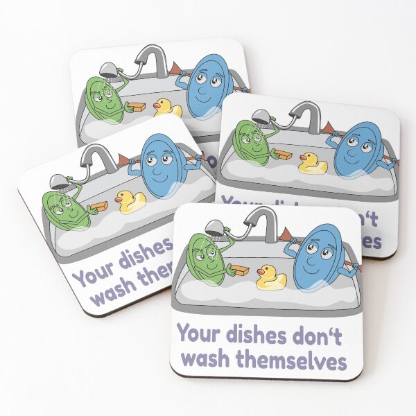 Item preview, Please Wash your dishes designed and sold by ProfHelix24.
