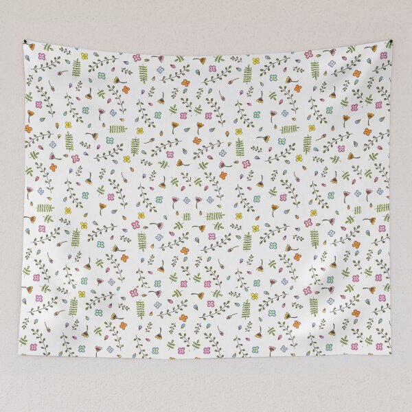 Item preview, Vibrant Ditsy Floral Pattern designed and sold by SarahCBrooks.