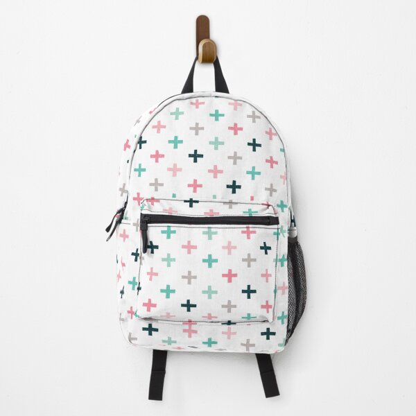 Item preview, Swiss Crosses - Blush and Mint designed and sold by Daisy Beatrice.
