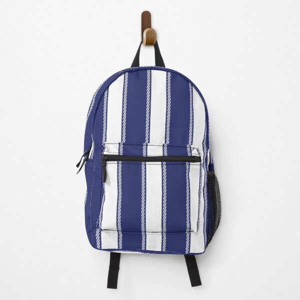 Item preview, Navy Blue and White Striped designed and sold by ArtHanbal.