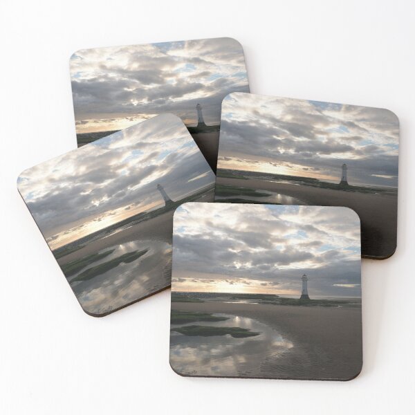 Item preview, Dramatic Sunset after the Rain . Location New Brighton Lighthouse,Wirral Merseyside. England. designed and sold by ALEXANDER  STEPHEN PEMBERTON.