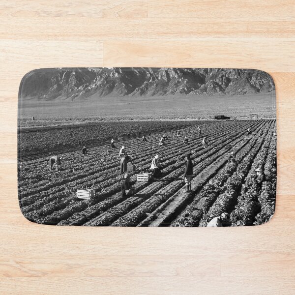Item preview, Farm workers and Mt. Williamson designed and sold by INTOxTHExWILD.