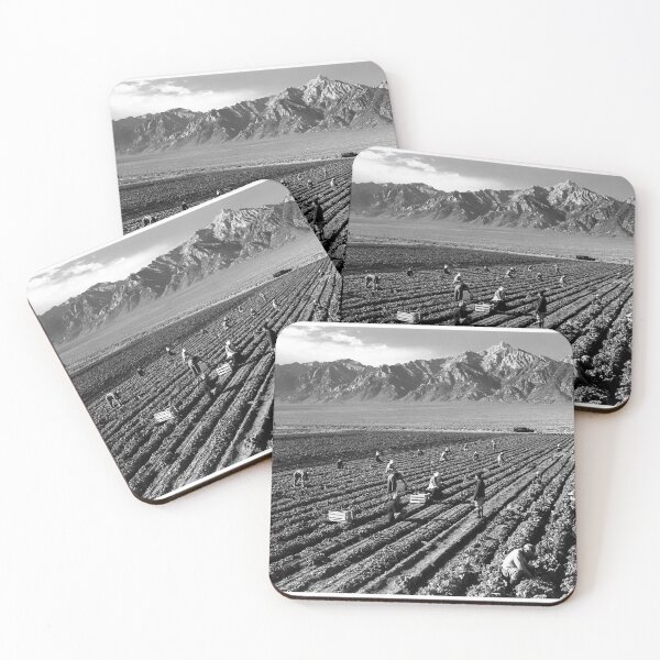 Item preview, Farm workers and Mt. Williamson designed and sold by INTOxTHExWILD.