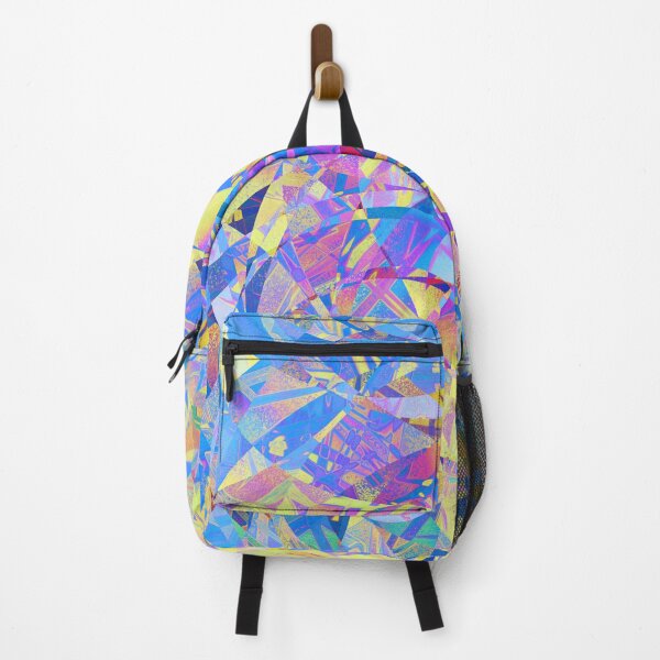 Colorful Artsy Abstract Unique Pattern Backpack