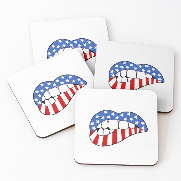 Item preview, American Flag Lips designed and sold by mdrose413.