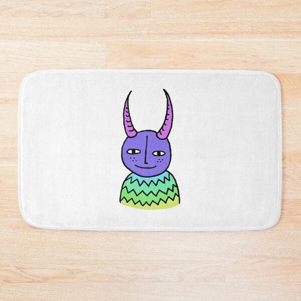 Item preview, Zigzag Sweater Demon in Purple/Green Gradient designed and sold by cosmicmouse.