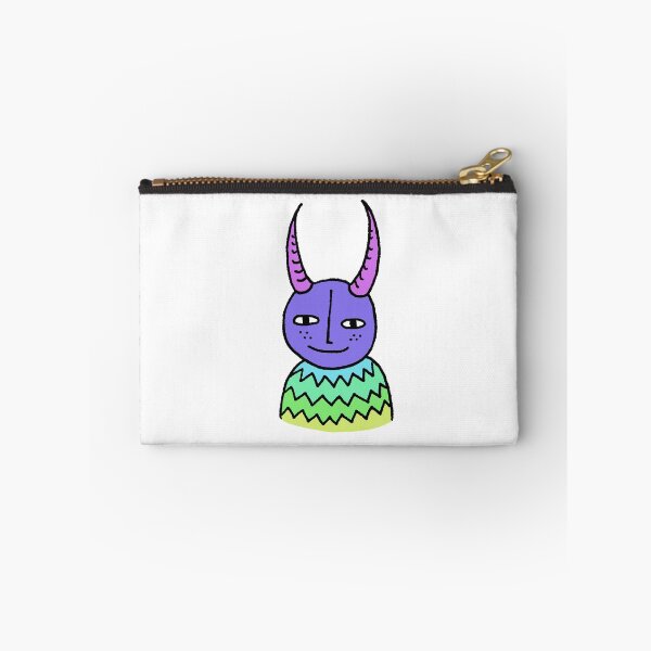 Item preview, Zigzag Sweater Demon in Purple/Green Gradient designed and sold by cosmicmouse.
