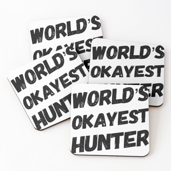 Item preview, World's Okayest Hunter  designed and sold by Unreal Adventure.