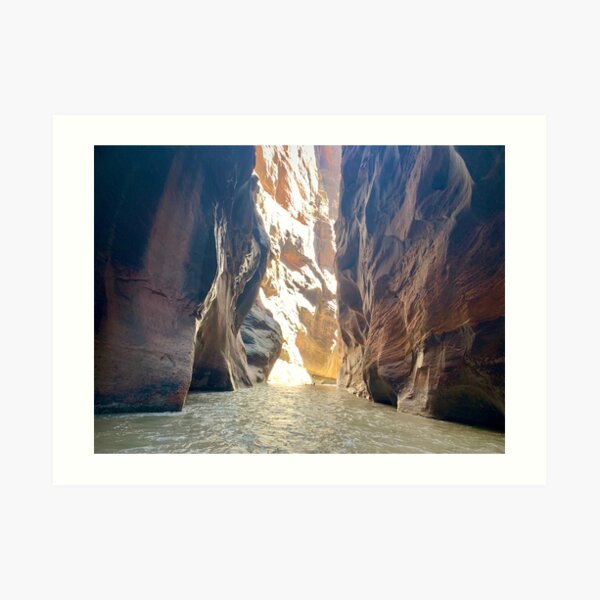 Wall Street of Zion Art Print