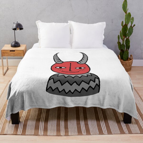 Item preview, Zigzag Sweater Demon in Red/Grey designed and sold by cosmicmouse.
