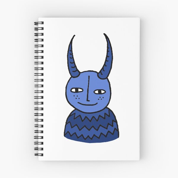 Item preview, Zigzag Sweater Demon in Blue designed and sold by cosmicmouse.