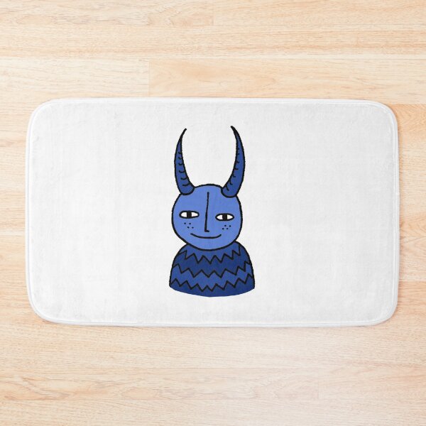 Item preview, Zigzag Sweater Demon in Blue designed and sold by cosmicmouse.