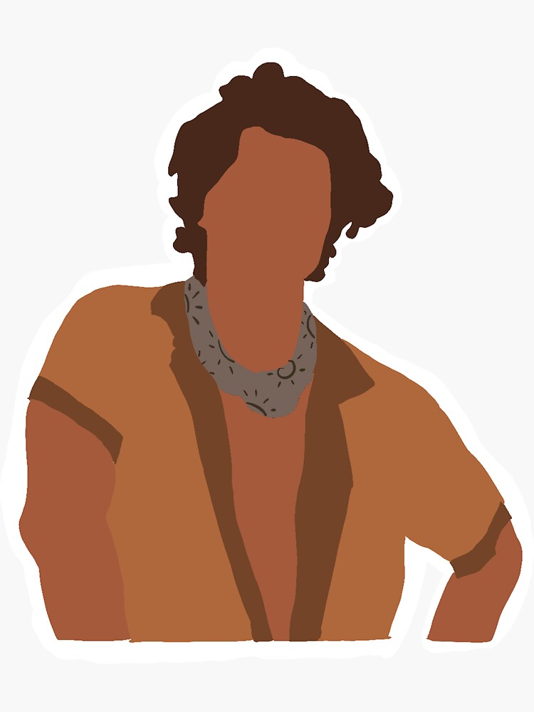 "John B sticker from Outer Banks!" Sticker by outerbanks29 Redbubble