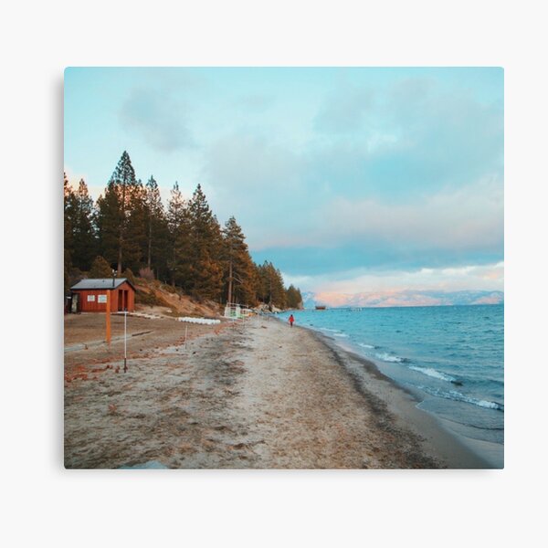 North Lake Tahoe Beach Canvas Print