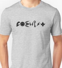 COEXIST - black Unisex T-Shirt