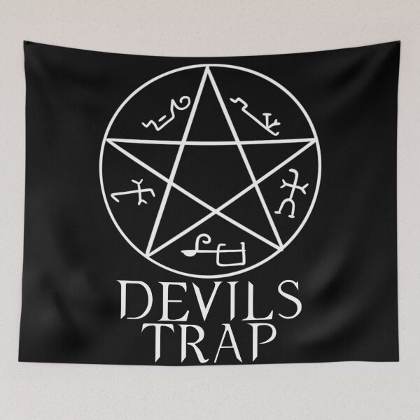 Item preview,  Supernatural - Devils Trap  designed and sold by tasha0louise.