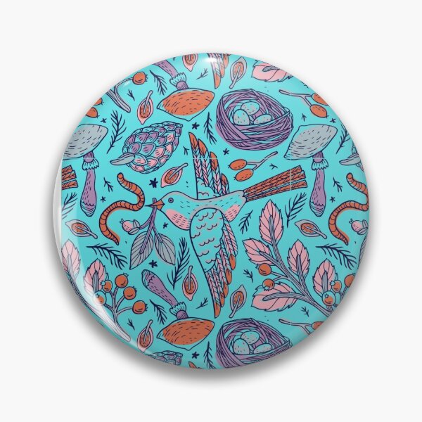 Item preview, Bird and plant themed pattern designed and sold by timg58.