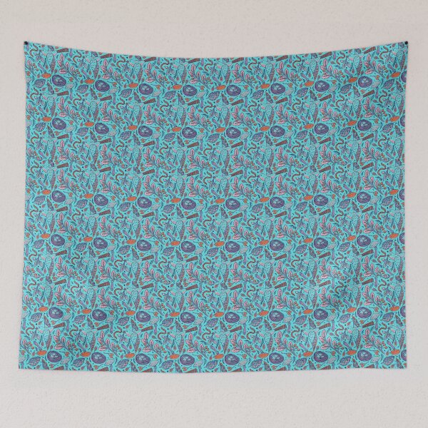 Item preview, Bird and plant themed pattern designed and sold by timg58.