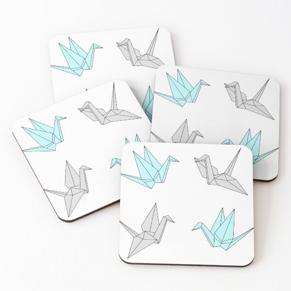 Item preview, Paper Cranes with black outline designed and sold by amberlart.