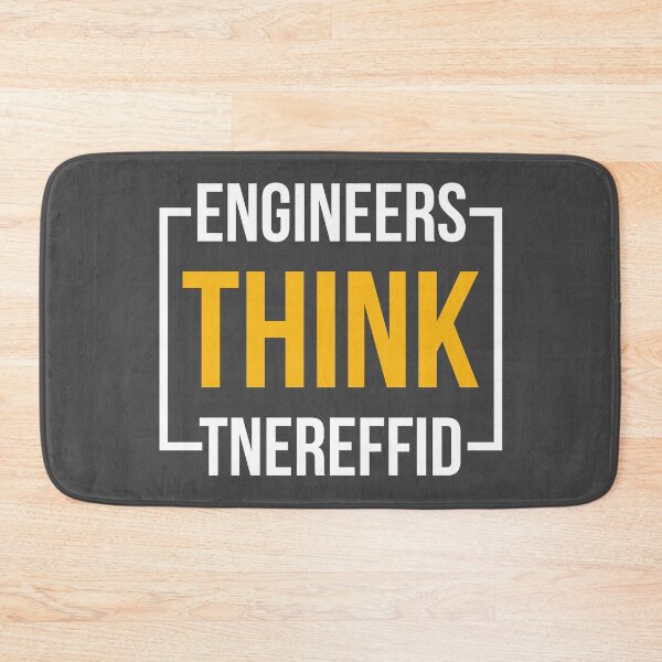 Item preview, Engineers Think Different designed and sold by AndrewY.