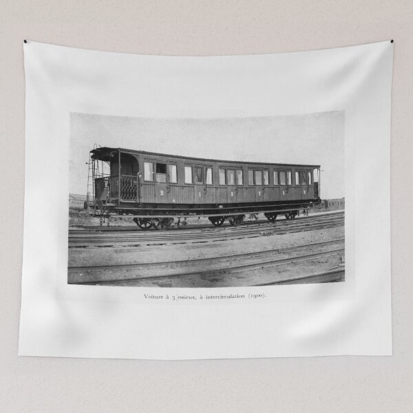 Item preview, Railway Coach designed and sold by INTOxTHExWILD.