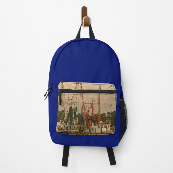 Item preview, Shrimping Boat 22 22 designed and sold by KensLensDesigns.