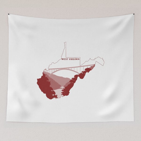 Item preview, Red West Virginia designed and sold by Clay Heern.