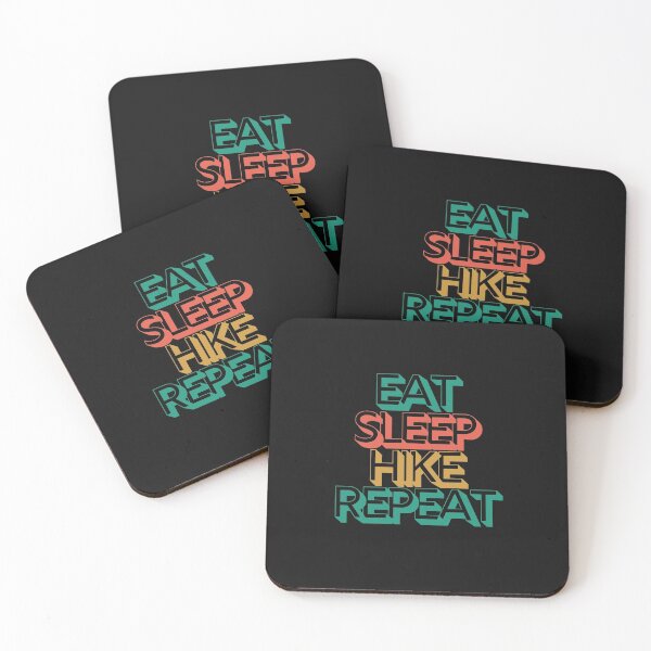 Item preview, Eat Sleep Hike Repeat, Mountain Sports, Cute Hikers Tshirt Gift designed and sold by thebreeze09.