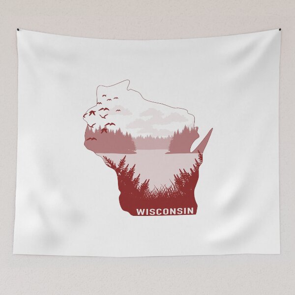 Item preview, Red Wisconsin designed and sold by Clay Heern.