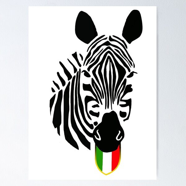 Item preview, Juventus Logo Zebra Edition designed and sold by larricktom.