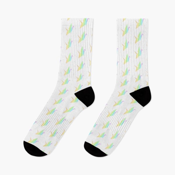 Item preview, Pastel Rainbow Paper Crane designed and sold by amberlart.