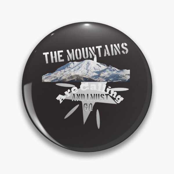 Item preview, The mountains Are Calling And I Must Go T-Shirt- Splash Mountain T-Shirt designed and sold by Cyrine19.