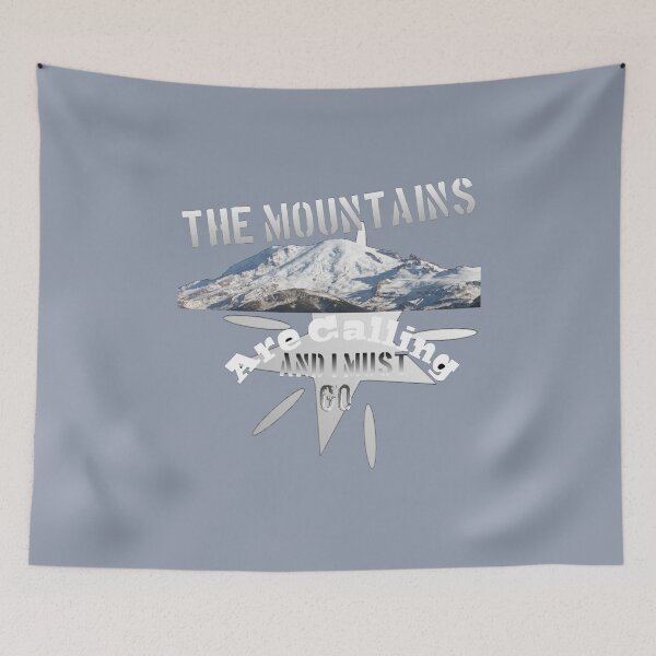 Item preview, The mountains Are Calling And I Must Go T-Shirt- Splash Mountain T-Shirt designed and sold by Cyrine19.