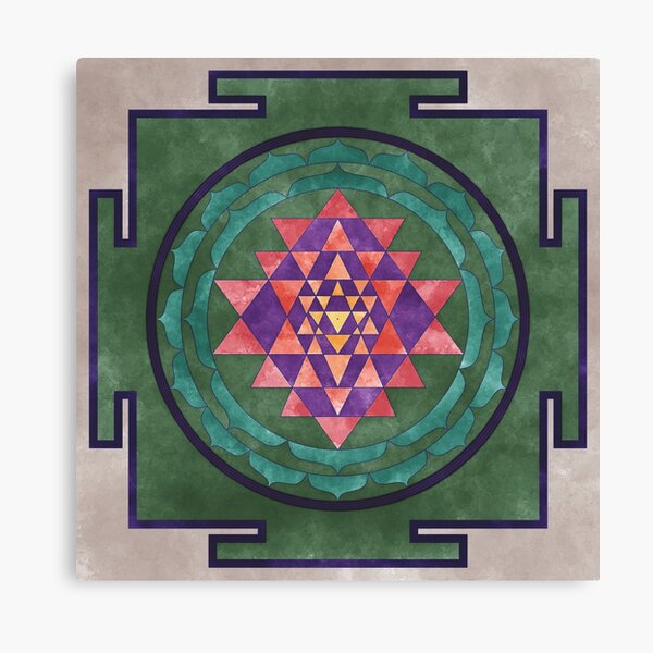 Sri Yantra 03 Canvas Print