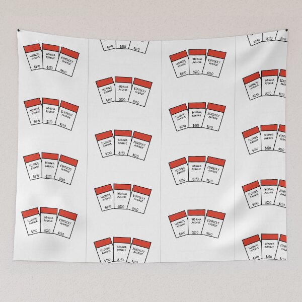 Item preview, Monopoly Red Properties designed and sold by reagan164.