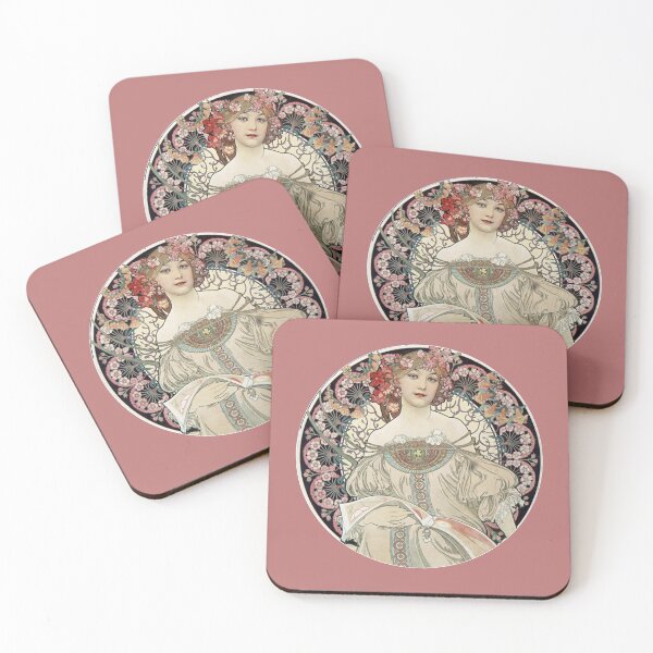 Item preview, Alphonse Mucha Design designed and sold by solange-annick.