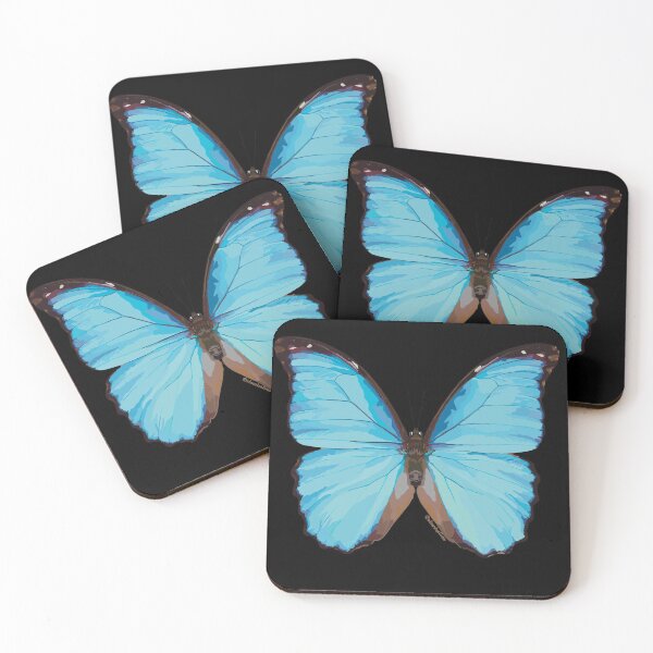 Item preview, Giant Blue Morpho (Morpho didius) designed and sold by Alawstrations.