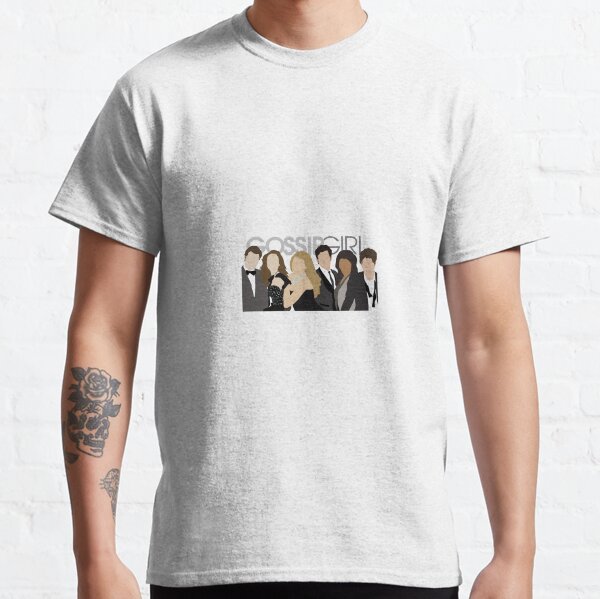Gossip Girl characters with logo Classic T-Shirt