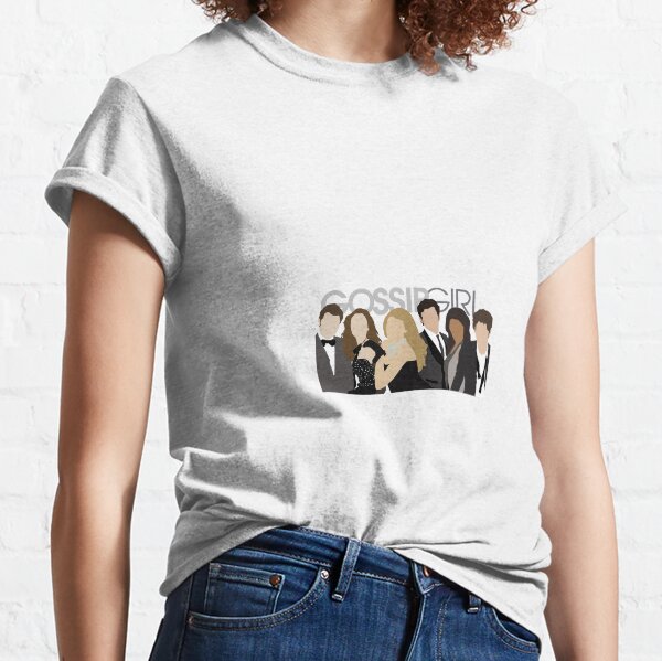 Gossip Girl Charaktere mit Logo Classic T-Shirt