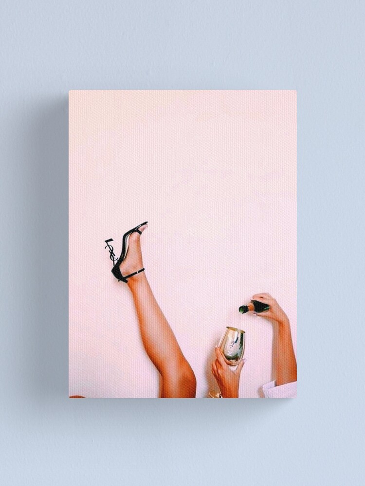 Alternate view of STAYING IN Canvas Print